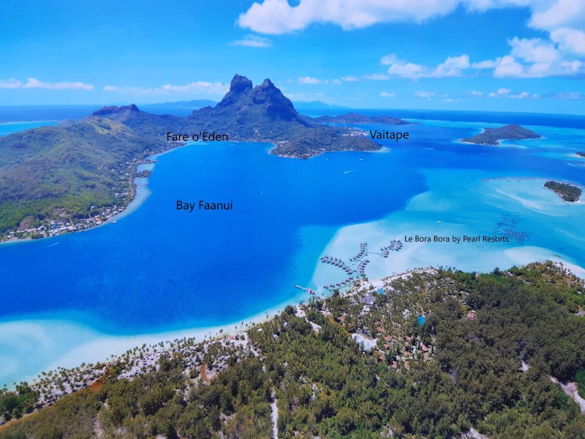 Willa Fare O'Eden Bora Bora Zewnętrze zdjęcie